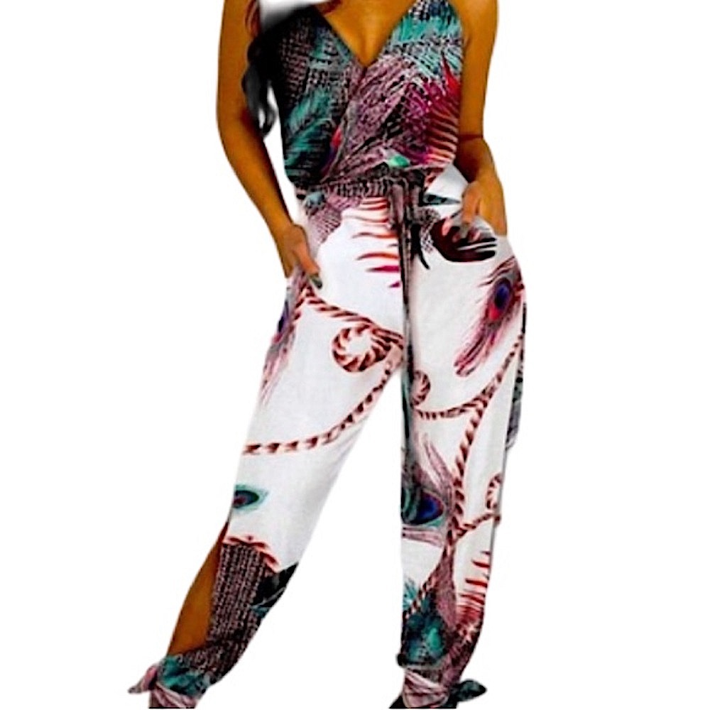 NWT CBR-CHIC BOUTIQUE ROSE Jumpsuit Size XL
